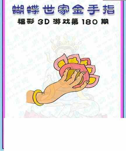 24180期: 3D蝴蝶世家蝴蝶彩图