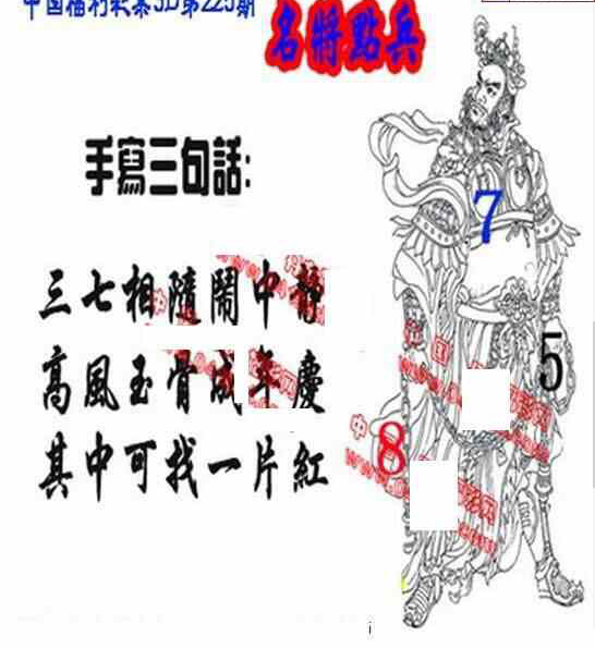 24225期: 福彩3D丹东全图分析