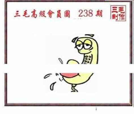 24238期: 三毛3D精品图谜