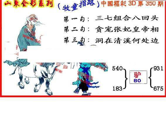 24350期: 福彩3D丹东全图分析