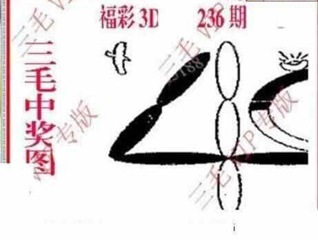 24236期: 三毛3D精品图谜