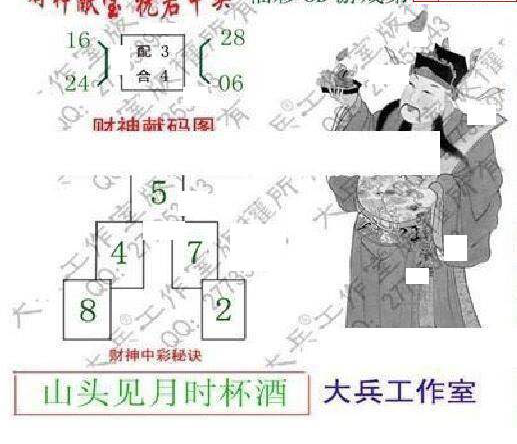 24301期: 大兵福彩3D黄金报图版