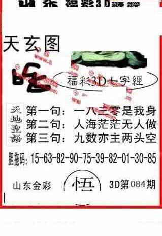 24084期: 福彩3D丹东全图分析