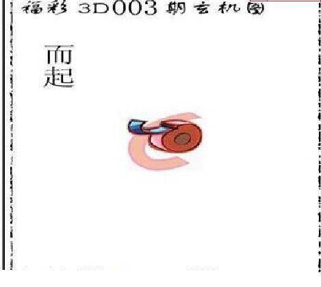 25003期: 太湖图福彩3D精品预测