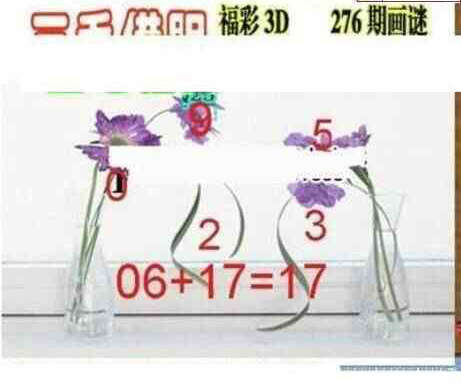 24276期: 三毛3D精品图谜