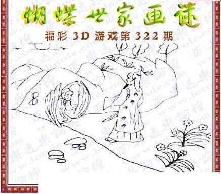 24322期: 3D蝴蝶世家蝴蝶彩图