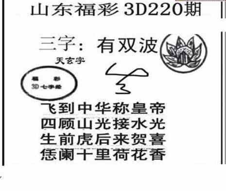 24220期: 三毛3D精品图谜