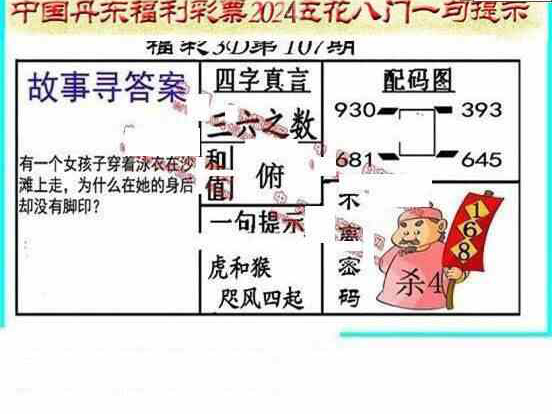 24107期: 福彩3D丹东全图分析