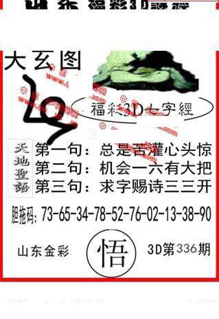 24336期: 福彩3D丹东全图分析