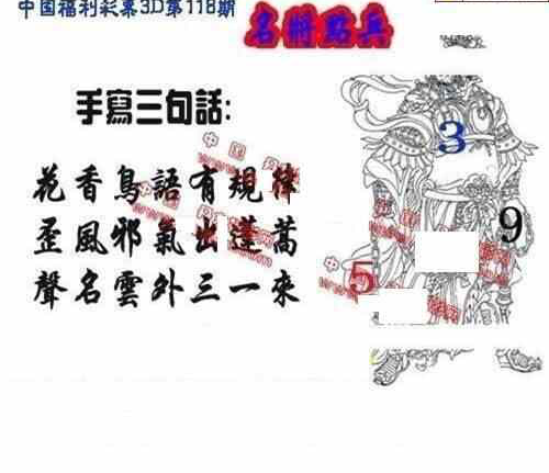 24118期: 福彩3D丹东全图分析