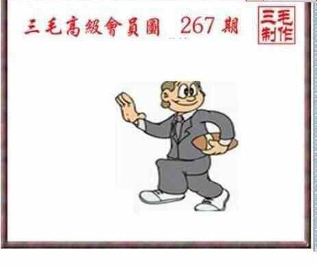 24267期: 三毛3D精品图谜