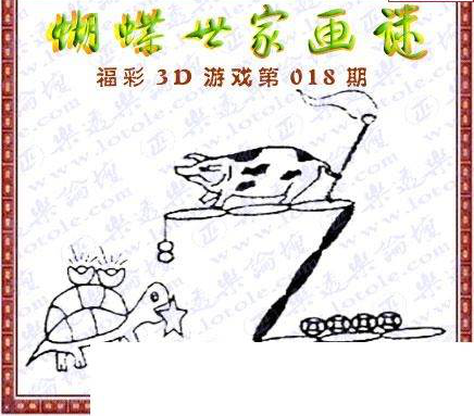 25018期: 3D蝴蝶世家蝴蝶彩图