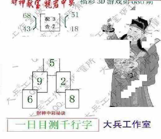 24086期: 大兵福彩3D黄金报图版