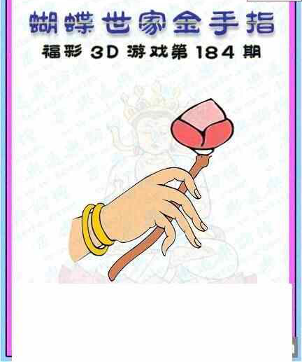 24184期: 3D蝴蝶世家蝴蝶彩图