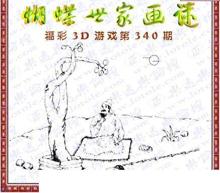 24340期: 3D蝴蝶世家蝴蝶彩图