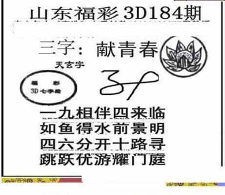 24184期: 三毛3D精品图谜