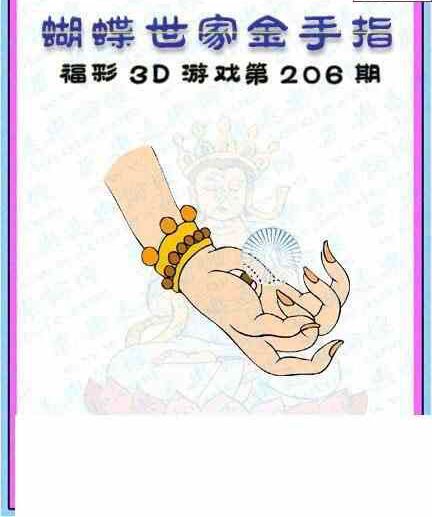 24206期: 3D蝴蝶世家蝴蝶彩图