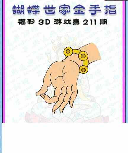 24211期: 3D蝴蝶世家蝴蝶彩图