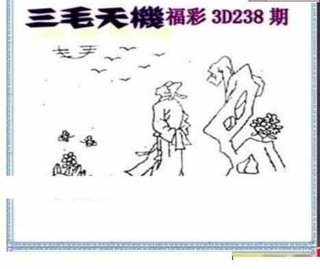 24238期: 三毛3D精品图谜