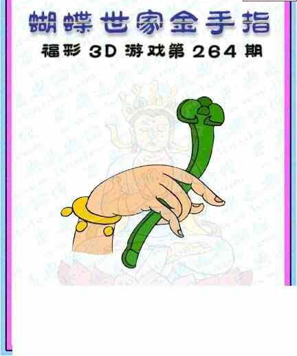 24264期: 3D蝴蝶世家蝴蝶彩图