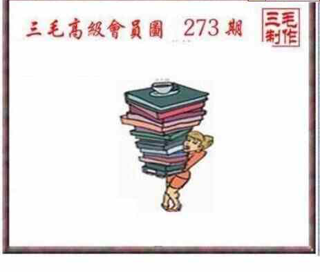 24273期: 三毛3D精品图谜