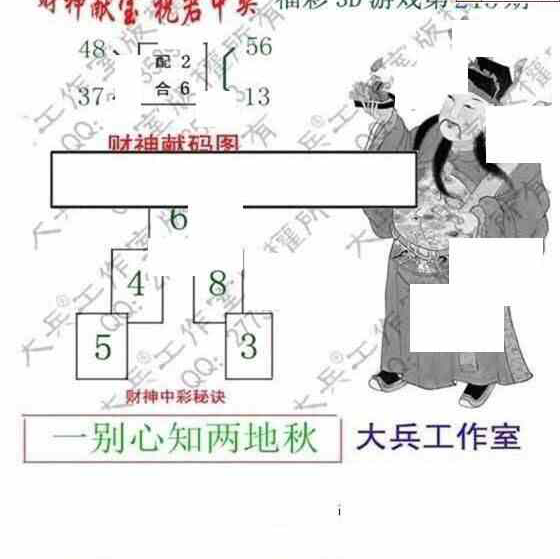 24215期: 大兵福彩3D黄金报图版