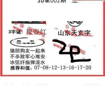 25002期: 福彩3D丹东全图分析