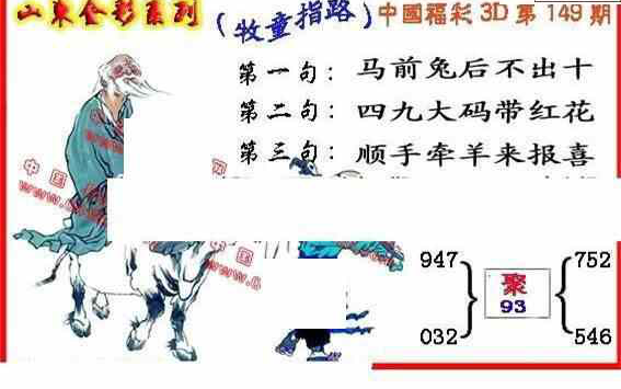 24149期: 福彩3D丹东全图分析