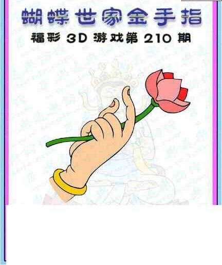 24210期: 3D蝴蝶世家蝴蝶彩图