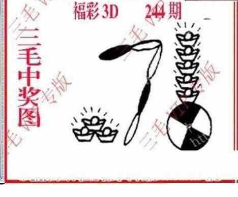 24244期: 三毛3D精品图谜