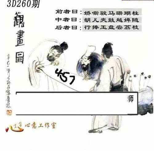 24260期: 福彩3D全套图版参考