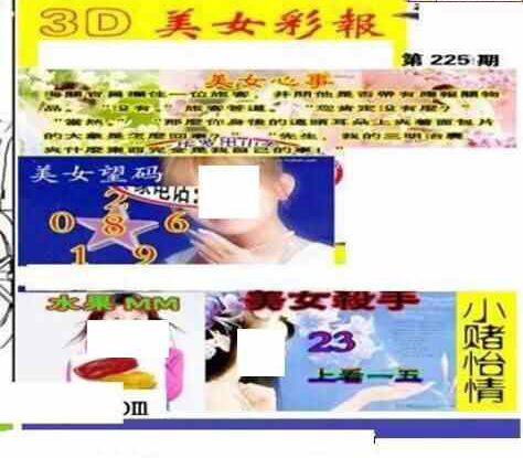 24225期: 三毛3D精品图谜