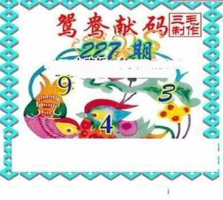 24227期: 三毛3D精品图谜