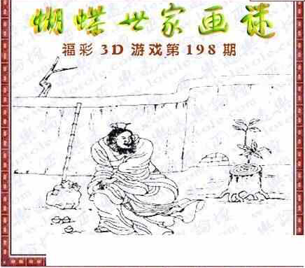 24198期: 3D蝴蝶世家蝴蝶彩图