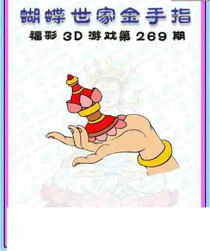 24269期: 3D蝴蝶世家蝴蝶彩图