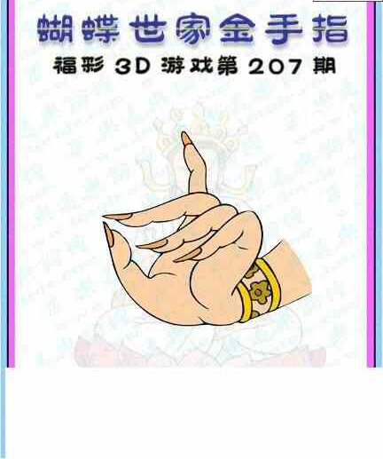 24207期: 3D蝴蝶世家蝴蝶彩图