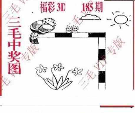 24185期: 三毛3D精品图谜