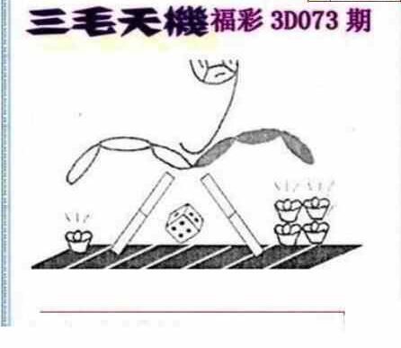 24073期: 三毛3D精品图谜