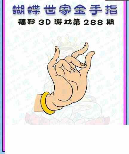 24288期: 3D蝴蝶世家蝴蝶彩图