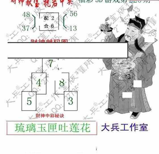 24220期: 大兵福彩3D黄金报图版