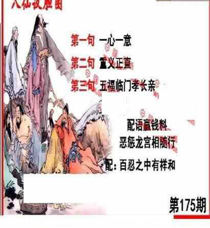 24175期: 福彩3D丹东全图分析