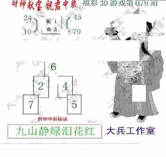 24079期: 大兵福彩3D黄金报图版