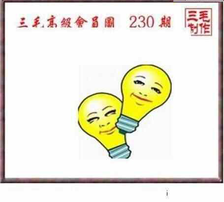 24230期: 三毛3D精品图谜