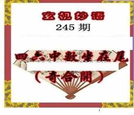 24245期: 三毛3D精品图谜