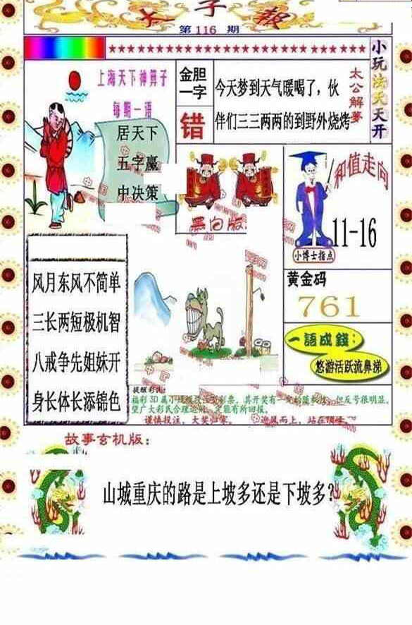 24116期: 福彩3D丹东全图分析