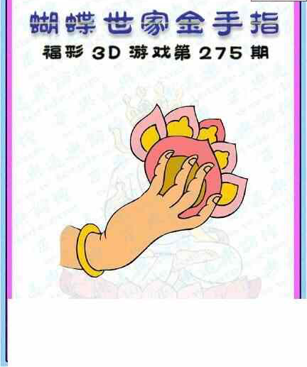 24275期: 3D蝴蝶世家蝴蝶彩图