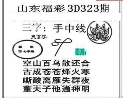 24323期: 三毛3D精品图谜