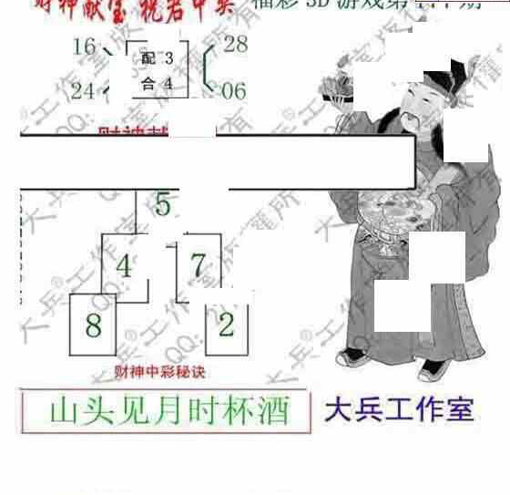 24177期: 大兵福彩3D黄金报图版