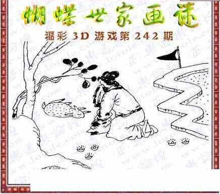 24242期: 3D蝴蝶世家蝴蝶彩图