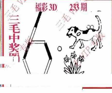 24233期: 三毛3D精品图谜